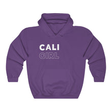 Load image into Gallery viewer, Cali Girl White Hooded Sweatshirt