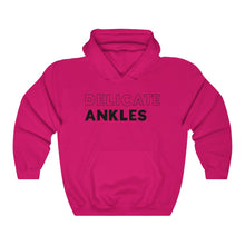 Load image into Gallery viewer, Delicate Ankles Black Hooded Sweatshirt