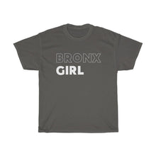 Load image into Gallery viewer, Bronx Girl White Unisex Heavy Cotton Tee
