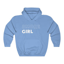 Load image into Gallery viewer, BMore Girl White Hooded Sweatshirt