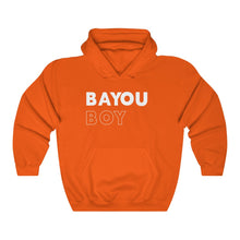 Load image into Gallery viewer, Bayou Boy White Hooded Sweatshirt