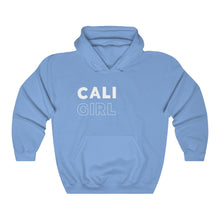 Load image into Gallery viewer, Cali Girl White Hooded Sweatshirt
