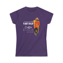 Load image into Gallery viewer, Communication, Clarity Logo Women's Softstyle Tee