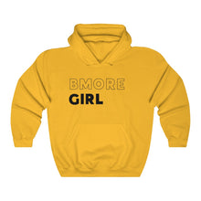 Load image into Gallery viewer, BMore Girl Black Hooded Sweatshirt