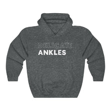 Load image into Gallery viewer, Delicate Ankles White Hooded Sweatshirt