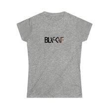 Load image into Gallery viewer, Black AF Women's Softstyle Tee
