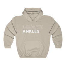 Load image into Gallery viewer, Delicate Ankles White Hooded Sweatshirt