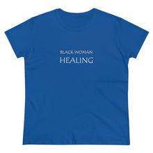 Load image into Gallery viewer, Black Woman Healing Midweight Cotton Tee