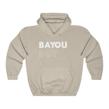 Load image into Gallery viewer, Bayou Boy White Hooded Sweatshirt