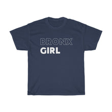 Load image into Gallery viewer, Bronx Girl White Unisex Heavy Cotton Tee