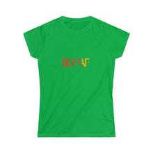 Load image into Gallery viewer, Black AF Women's Softstyle Tee