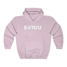Load image into Gallery viewer, Bayou Boy White Hooded Sweatshirt