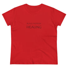Load image into Gallery viewer, Black Woman Healing Midweight Cotton Tee