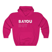 Load image into Gallery viewer, Bayou Boy White Hooded Sweatshirt