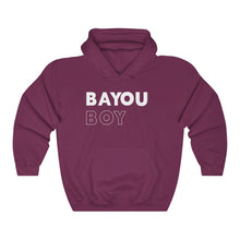 Load image into Gallery viewer, Bayou Boy White Hooded Sweatshirt