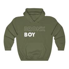 Load image into Gallery viewer, Bronx Boy White Hooded Sweatshirt