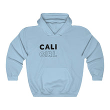 Load image into Gallery viewer, Cali Girl Black Hooded Sweatshirt