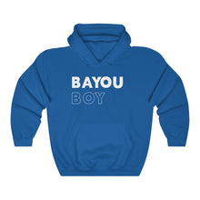 Load image into Gallery viewer, Bayou Boy White Hooded Sweatshirt