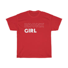 Load image into Gallery viewer, Bronx Girl White Unisex Heavy Cotton Tee