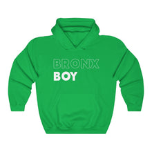 Load image into Gallery viewer, Bronx Boy White Hooded Sweatshirt