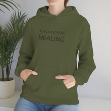 Load image into Gallery viewer, Black Woman Healing Hooded Sweatshirt