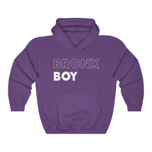 Load image into Gallery viewer, Bronx Boy White Hooded Sweatshirt