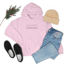Load image into Gallery viewer, Black Woman Healing Hooded Sweatshirt