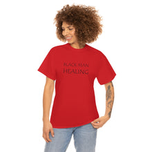Load image into Gallery viewer, Black Man Healing Unisex Heavy Cotton Tee