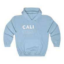 Load image into Gallery viewer, Cali Girl White Hooded Sweatshirt
