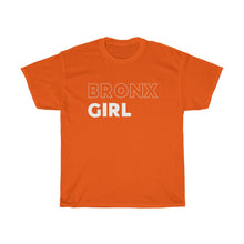 Load image into Gallery viewer, Bronx Girl White Unisex Heavy Cotton Tee