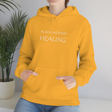 Load image into Gallery viewer, Black Woman Healing Hooded Sweatshirt