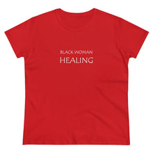 Load image into Gallery viewer, Black Woman Healing Midweight Cotton Tee