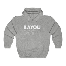 Load image into Gallery viewer, Bayou Boy White Hooded Sweatshirt