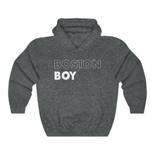 Load image into Gallery viewer, Boston Boy White Hooded Sweatshirt
