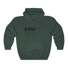 Load image into Gallery viewer, Cali Girl Black Hooded Sweatshirt