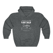 Load image into Gallery viewer, Communication, Clarity White Hooded Sweatshirt