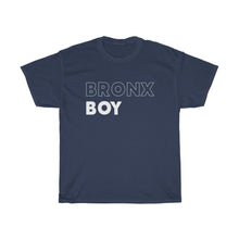 Load image into Gallery viewer, Bronx Boy White Unisex Heavy Cotton Tee