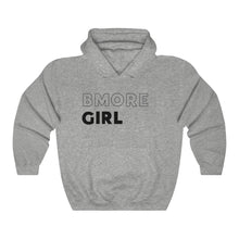 Load image into Gallery viewer, BMore Girl Black Hooded Sweatshirt