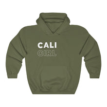 Load image into Gallery viewer, Cali Girl White Hooded Sweatshirt