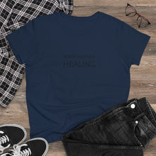 Load image into Gallery viewer, Black Woman Healing Midweight Cotton Tee