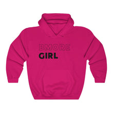 Load image into Gallery viewer, BMore Girl Black Hooded Sweatshirt