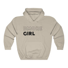 Load image into Gallery viewer, BMore Girl Black Hooded Sweatshirt