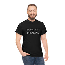 Load image into Gallery viewer, Black Man Healing Unisex Heavy Cotton Tee