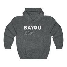 Load image into Gallery viewer, Bayou Boy White Hooded Sweatshirt