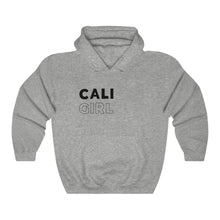 Load image into Gallery viewer, Cali Girl Black Hooded Sweatshirt