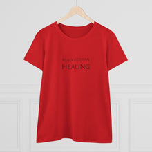 Load image into Gallery viewer, Black Woman Healing Midweight Cotton Tee
