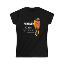 Load image into Gallery viewer, Communication, Clarity Logo Women's Softstyle Tee