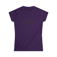 Load image into Gallery viewer, I'm NOT Famous Women's Softstyle Tee (version 1)