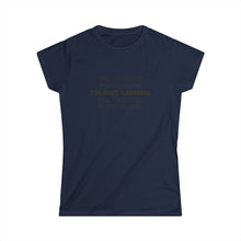 Load image into Gallery viewer, I'm NOT Famous Women's Softstyle Tee (version 1)