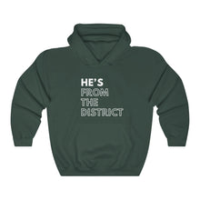 Load image into Gallery viewer, He's from The District Unisex Heavy Blend™ Hooded Sweatshirt